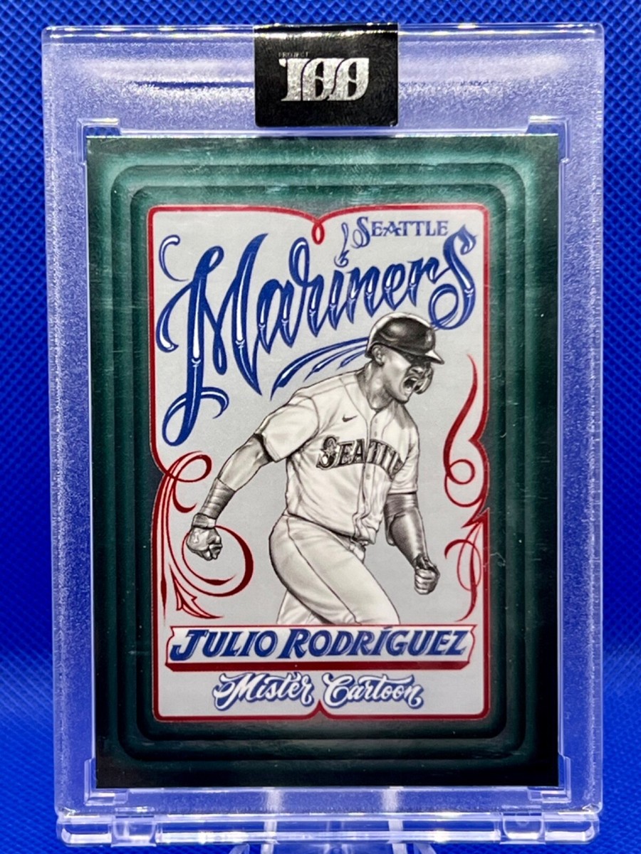 2023 Topps Project 100 #78 JULIO RODRIGUEZ Encased by Mister 2023 Topps Project 100 #78 JULIO RODRIGUEZ Encased by Mister