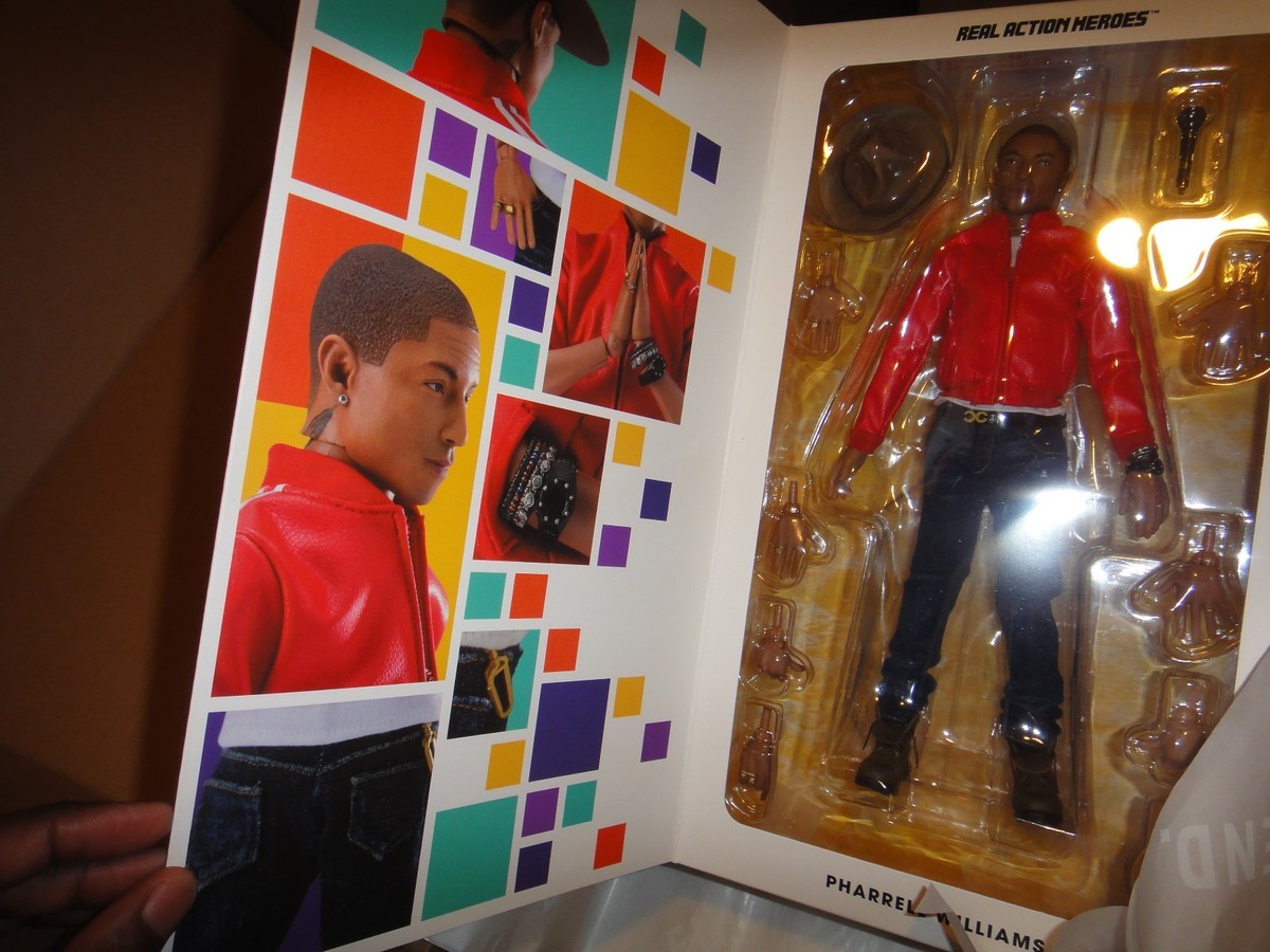 Medicom Pharrell Williams Rah Action Figure Very Rare! | eBay
