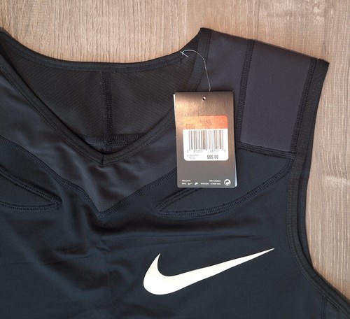 Nike Vapor Speed Padded Fußballtrikot 835345 Herren Größe L schwarz - Bild 2 von 4