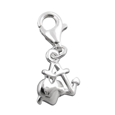 LILLY MARIE Collana Argento 925 Con Pendente Fede Amore Speranza | Regolabile 45-50 Cm | Ipoallergenica