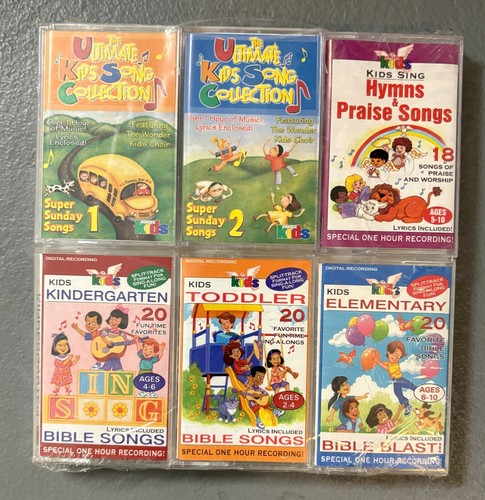 THE ULTIMATE KIDS SONG COLLECTION COMPLETE SET CASSETTE TAPE FACTORY SEALED!!