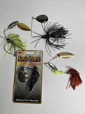 Uncle Buck's Spinner Bait Fishing Lure Bass Pro Shops XPS Lot of 4