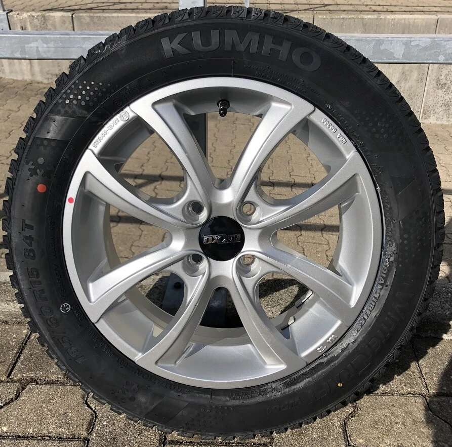 smart 453 Winterreifen Oxxo Telesto silber Alufelgen Michelin Fabrikneu RDKS - Bild 4 von 4