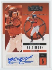 2020 Panini Contenders Autographs Mason McCoy Auto Baltimore Orioles