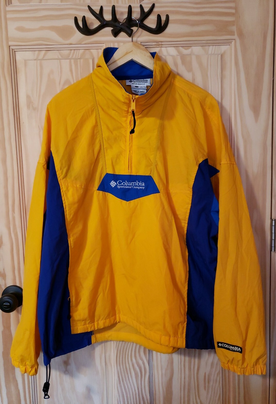 Vintage 90s Columbia Sport Zip Pullover 