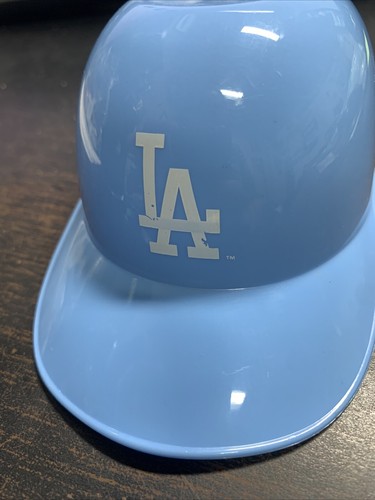 Los Angeles Dodgers Mini Helmet Bowl Light Baby Blue With (White LA Emblem) Used - Picture 4 of 7