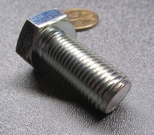 Tap Bolt, FT, 8.8 Zinc Plated Metric, M14 x 1.5 x 30 mm Length, 10 Pcs - Picture 2 of 12