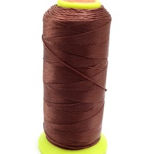 one spool Brown Nylon Beading Weaving Sewing Thread Cord String 210D/12,9,6,3