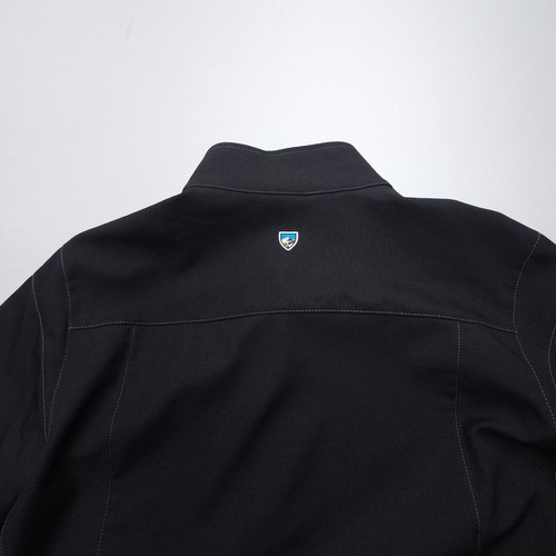 Kuhl Impakt Softshell Jacket Mens Large Black Thermal Fleece Lined Hiking Work - Picture 13 of 13