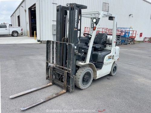 2018 Unicarriers MP1F2A25DV 5K Pneumatic Warehouse Forklift Lift Truck bidadoo