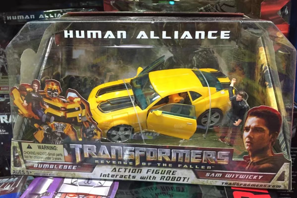 Transformers Bumblebee Sam Witwicky - Human Alliance Robot Action