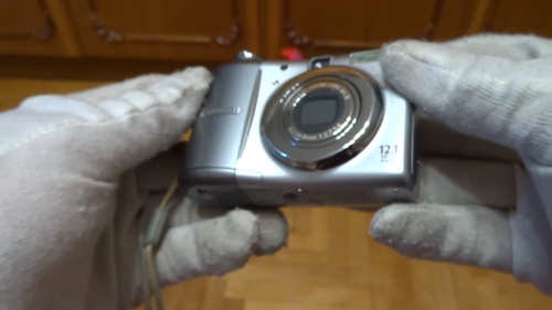 Canon PowerShot A1100 IS 12.1MP Digital Camera Silver 4XZoom With SD Card In Box - Video 1 of 1