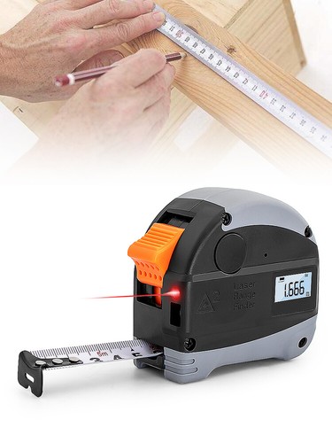 Digital Tape Measure Retractable Multifunctional Infrared 40 Meter Rangefinder - Picture 11 of 16