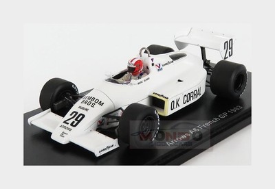 1:43 Spark Arrows F1 A6 #29 French Gp 1983 M.Surer White S5781 Modellbau