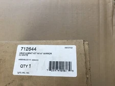 VELVAC 712644 Hood Mounted Mirror  NEW