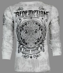 affliction thermal shirts