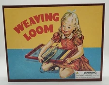 Retro Range Toys and Games Weaving Loom Designed In Great Britain