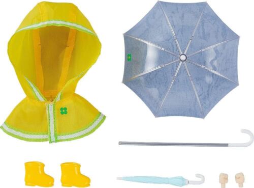 Nendoroid Doll Clothes Set Rain Poncho Yellow ActionFigure Accessories GoodSmile - Foto 1 di 2