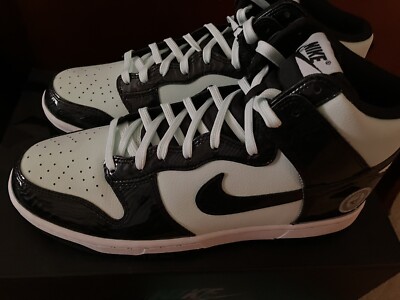 nike dunk high black and white 2021