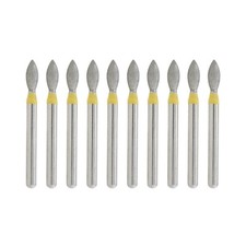 Dental Diamond Burs Football Egg FG 379/023XF Extra Fine Grit High Speed Burr