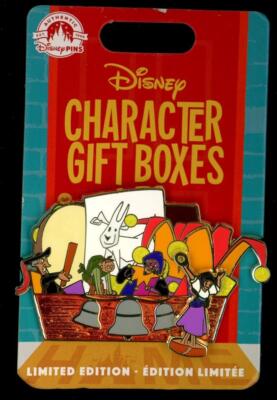 DLR Character Gift Boxes Hunchback of Notre Dame Esmeralda LE Disney Pin