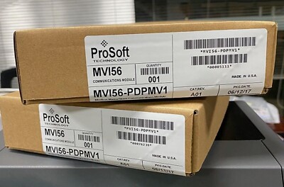 New Factory Sealed ProSoft MVI56-PDPMV1 Profibus Master DP-V1 Comm Module