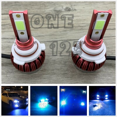 Mini 9006 HB4 8000K ICE BLUE 45W Canbus CSP LED Fog Light Conversion Bulbs Kit