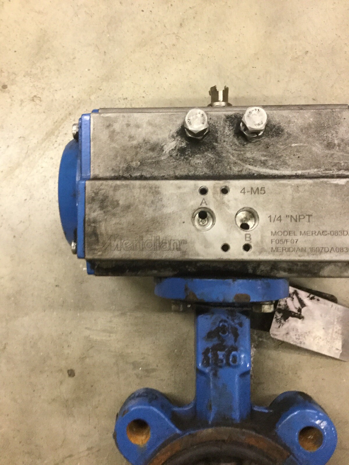 Meridian MERAC083DA F05/F07 Actuator & Valve, 1/4” NPT eBay