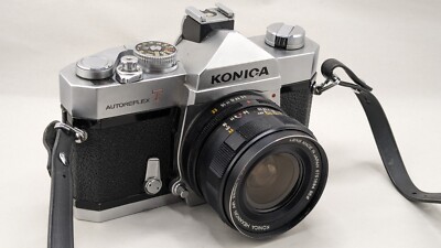 Appareil photo Konica pop HEXANON F4 36 mm JAPAN ( testé ok