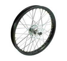 Felge Scheibenbremse schwarz Speichen verchromt für Simson S51 S50 S53 S70 S83