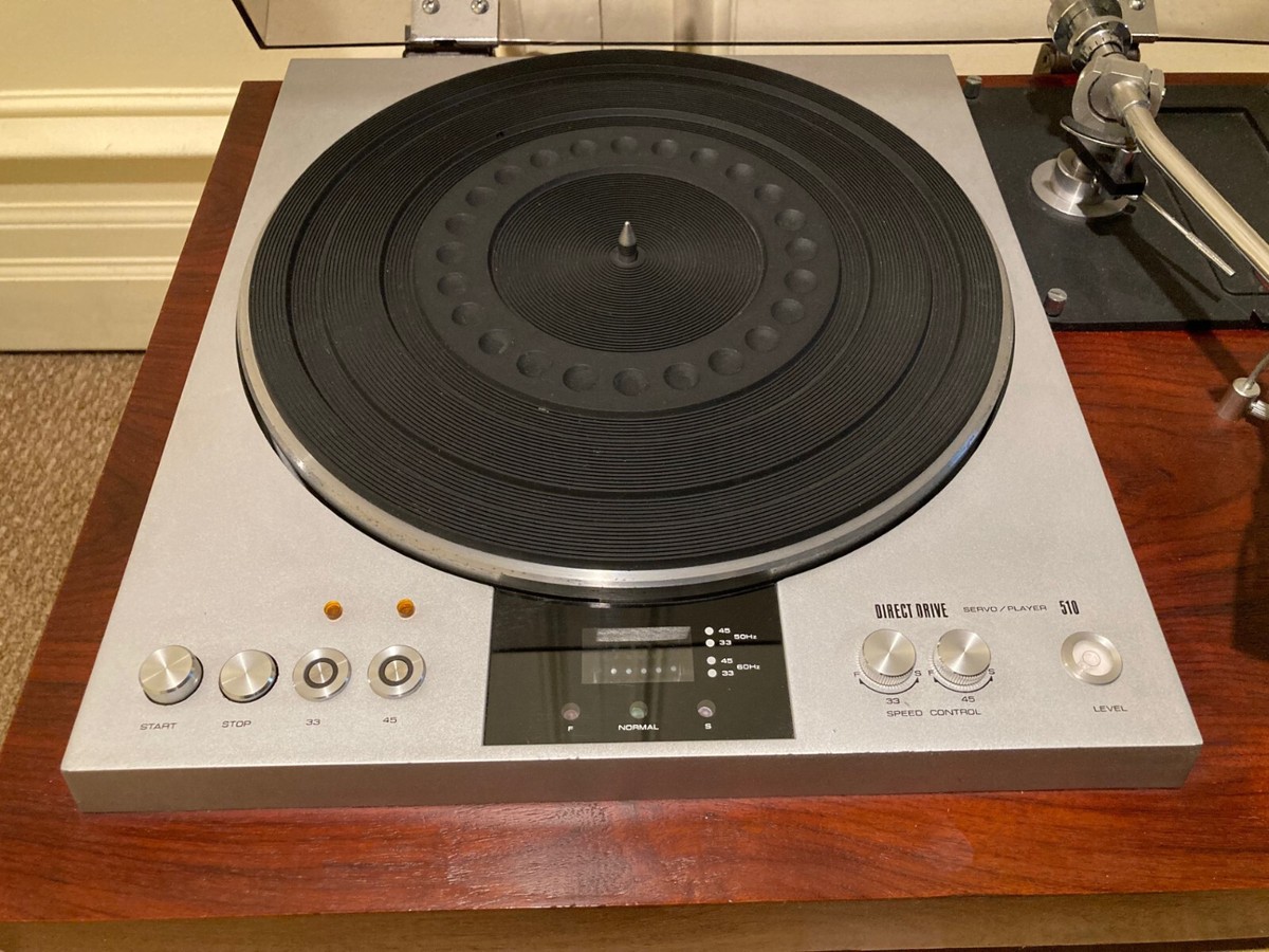 Aurex Direct Drive RECORD PLAYER model SR-355 カートリッジ×2個付