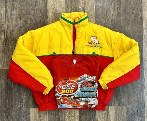 Terry Labonte Kellogg’s Racing Jacket Chase Authentics XXL Vintage NASCAR W Tee