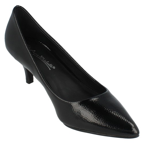 Zapatos De Tacón Bajo Para Dama F9R0021 Slip On De Anne Michelle £22.99 - Imagen 26 de 37