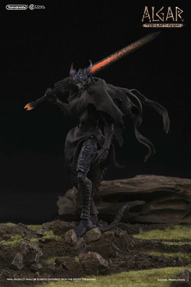 Romankey X COWL 1/12 Alga Action Figure Model Solider Collection Model Toys Gift - Image 4 of 4