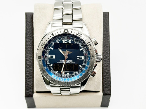 Breitling B-1 A78362 Blue Dial Stainless Steel 42mm