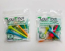 Martini Golf Tees Combo 2- Pack. 3-1/4'' Original 2'' Original