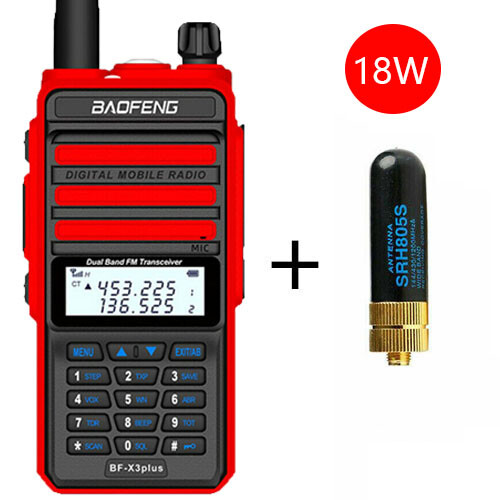 BAOFENG X3 PLUS 18W 9500MAH WALKIE TALKIE TRI-BAND RADIO UHF/VHF RADIOS 128CH US - Zdjęcie 28 z 48