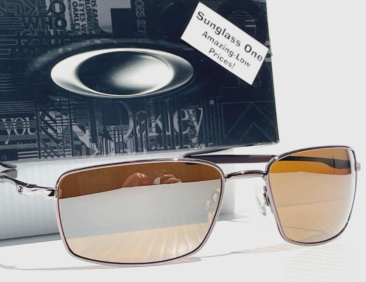 NEW Oakley SQUARE WIRE Tungsten POLARIZED Tungsten Lens Sunglasses