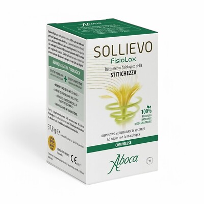 Aboca Relief FisioLax Constipation Treatment Supplement 90 Tablets