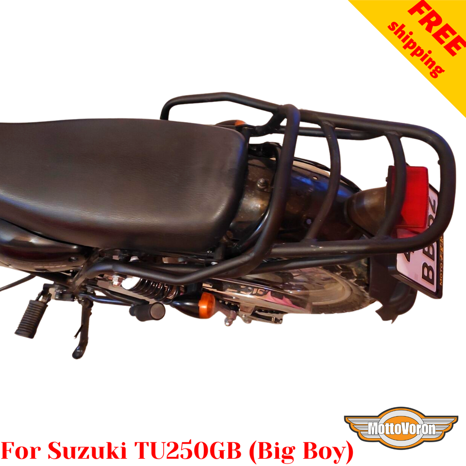 For Suzuki TU250 GB Rear rack Suzuki Grass Tracker Big Boy Rear luggage ...