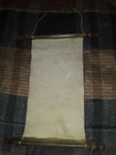 Vintage Persian Art On Leather Wall Hanging Scroll Lady Dressed Up — photo 3