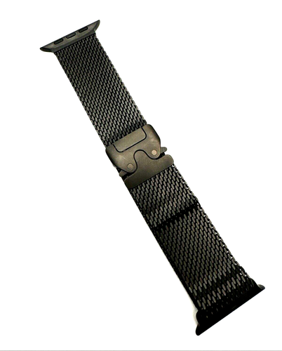 Apple Watch 49mm Black Titanium Milanese Loop - Medium
