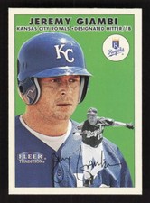 2000 Fleer Tradition  #341 Jeremy Giambi Kansas City Royals