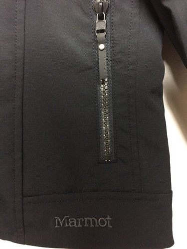 Marmot Zoom Softshell Jacket Women's Jackets Small Black (MSRP $150) NWT - Picture 3 of 7