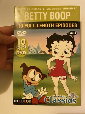 ベティ・ブープ2 DVD BETTY BOOP 2 ~ Factory Sealed DVD ~ NTSC All