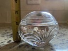 Royal Crystal Rock Italy Cover Candy Dish Clear Glass Small — photo 5