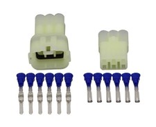 Sumitomo HM 090 MT 6 Way Connector Plug Set With Pins Seals Suzuki Yamaha Honda