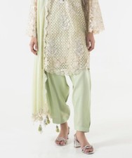 Plain Mint Green Pakistani Indian Salwar Shalwar Pants ONLY USASeller Heram Yoga