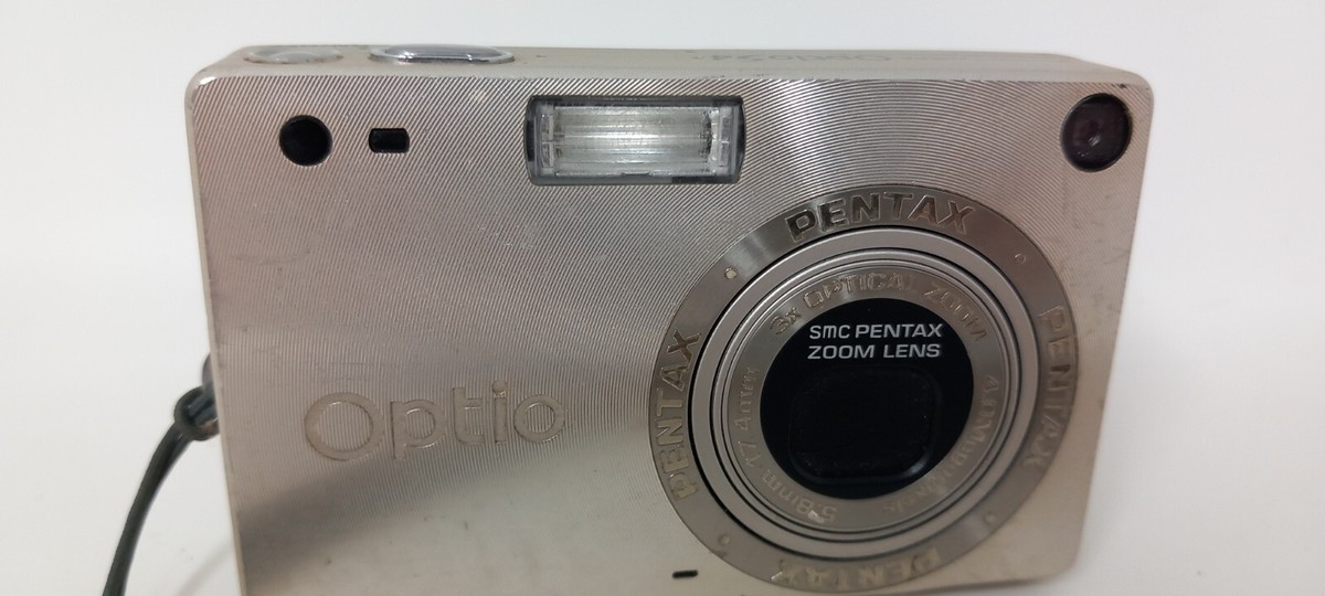 PENTAX ペンタックス Optio オプティオ S4i シルバー デジカメ