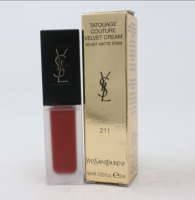 Yves Saint Laurent Tatouage Couture Velvet Cream  0.20oz/6ml New With Box